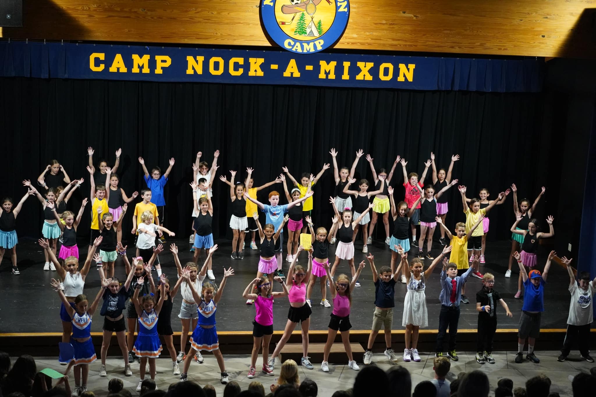 Campers At Camp Nock-A-Mixon