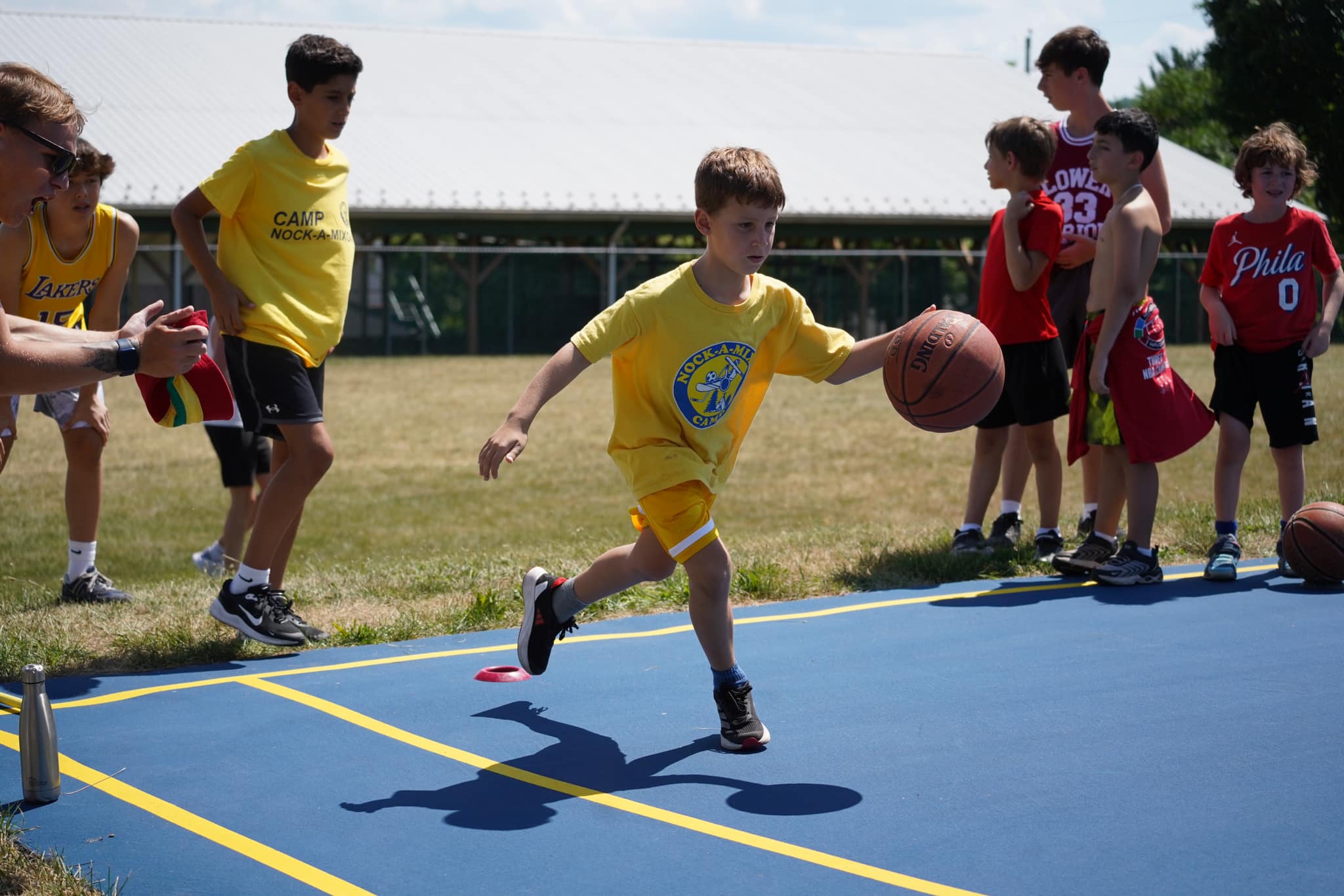 Campers At Camp Nock-A-Mixon